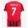 AC Milan Alvaro Morata #7 Hjemmedrakt 2024-25 Kortermet